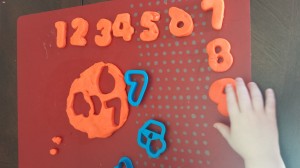 Numbers and Counting with Play Dough
