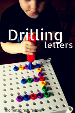 Preschool Letter Recognition: Drilling Letters