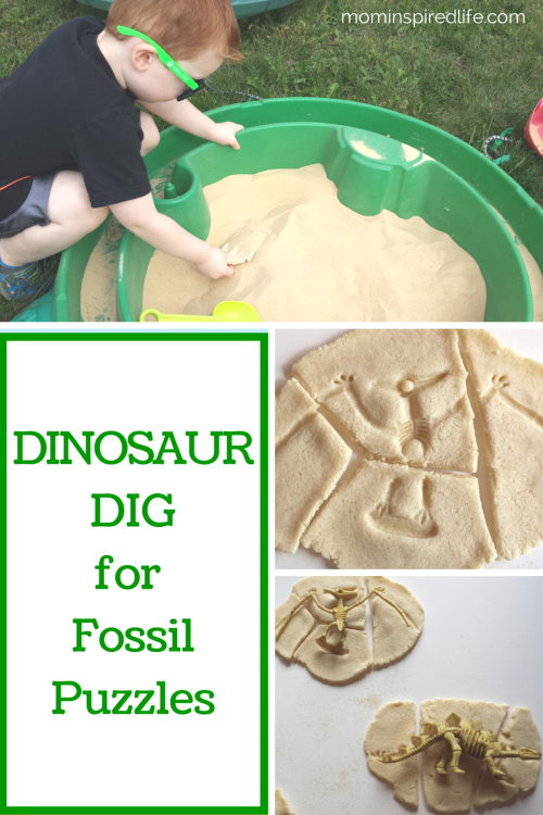 Dinosaur Dig for Fossil Puzzles