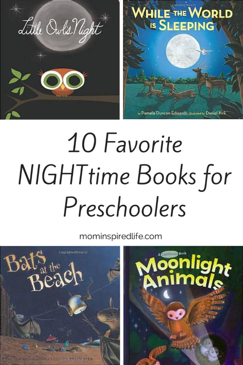 Preschool Literacy 10 Nighttime Books for Preschoolers