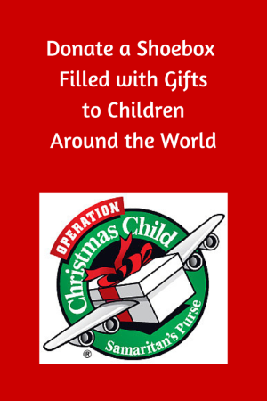 Filling a Shoebox with Gifts for Children
