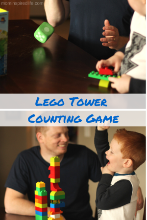 Lego Duplo Tower Counting Game