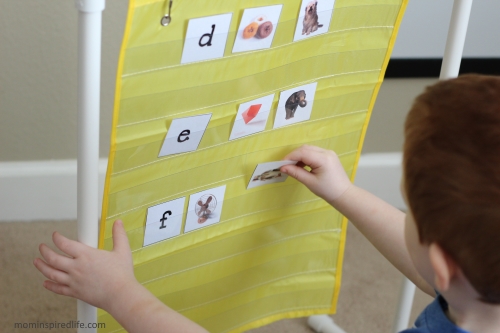Literacy Learning Station - Letters DEF. Hands-on literacy activities using printables and manipulatives.