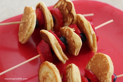 Teaching Patterns with Pancakes and Fruit Skewers