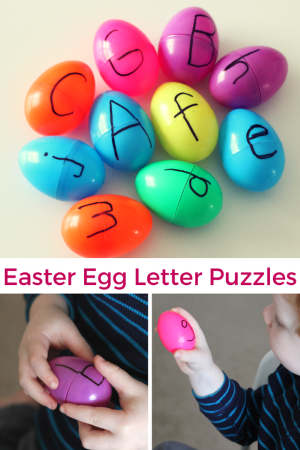 Easter Egg Letter Puzzles