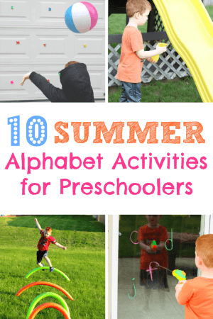 10 Summer Alphabet Activities for Preschoolers
