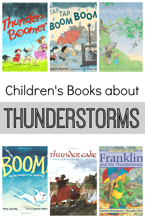 Children's Books about Thunderstorms. 
