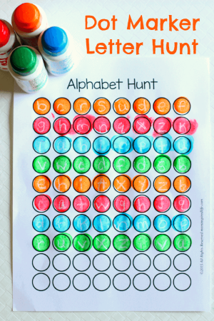 Dot Marker Alphabet Hunt