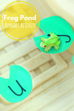 Frog Pond Alphabet Activity