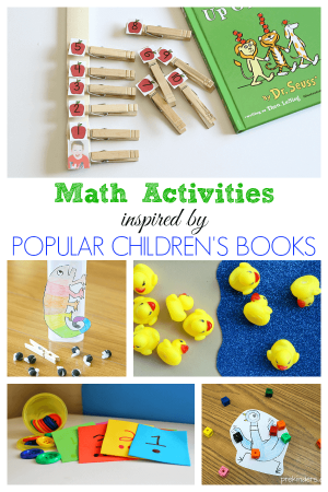 Math Activities Inspired by Popular Children’s Books