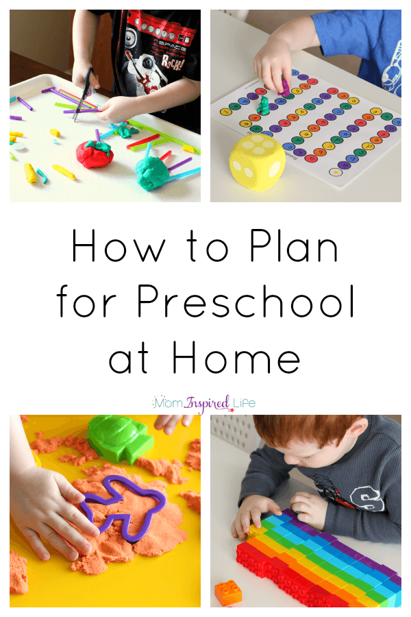 Tips to get you started with home preschool planning!