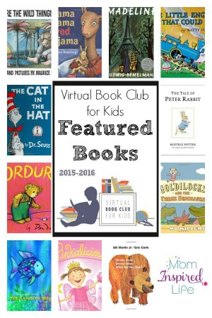 Join Us for the Virtual Book Club for Kids 2015-2016