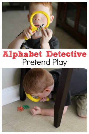 Alphabet Detective Pretend Play