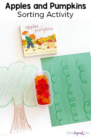 Sorting Apples and Pumpkins Book Activity