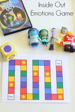 Printable Inside Out Emotions Game