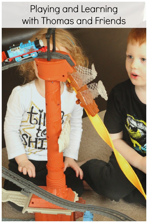 STEM investigation with Thomas and Friends TrackMaster. A fun and exciting way to play and learn!