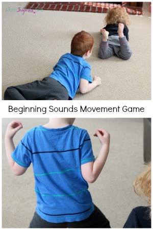 Beginning Sounds Movement Game