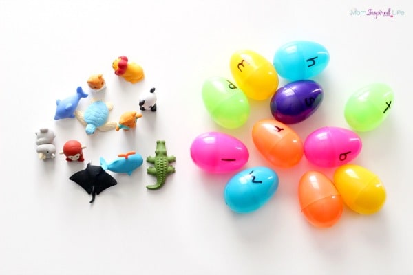 Easter alphabet activity. A hands-on activity that kids will love!