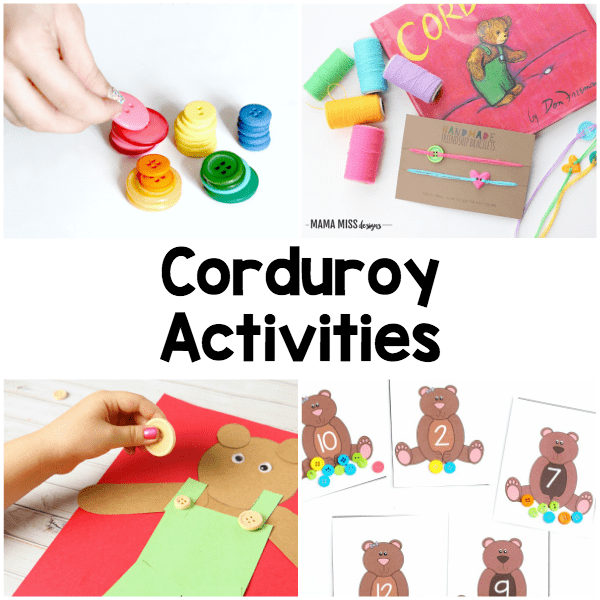 Corduroy book activities for every subject area.