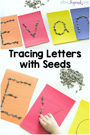 Tracing Letters with Seeds