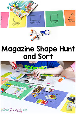 Magazine Shape Hunt and Sort