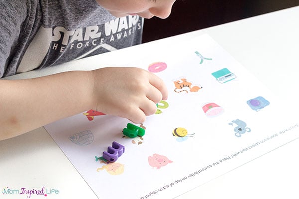 Teaching kids to identify beginning sounds in words and moving beyond learning letter sounds.