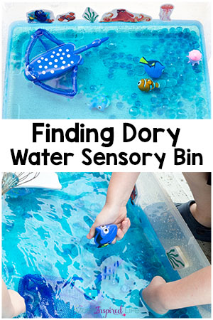 Super Cool Finding Dory Ocean Sensory Bin Activity