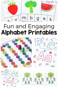 Alphabet Printables for Hands-On Learning