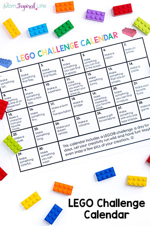 Totally Awesome LEGO Challenge Calendar