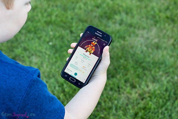 Tips for playing Pokemon Go with preschoolers.