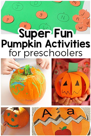 Super Fun Pumpkin Activities for Preschoolers