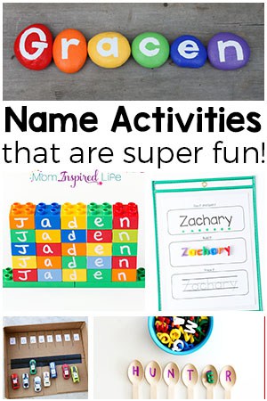 Teaching Names to Preschoolers with Fun Activities