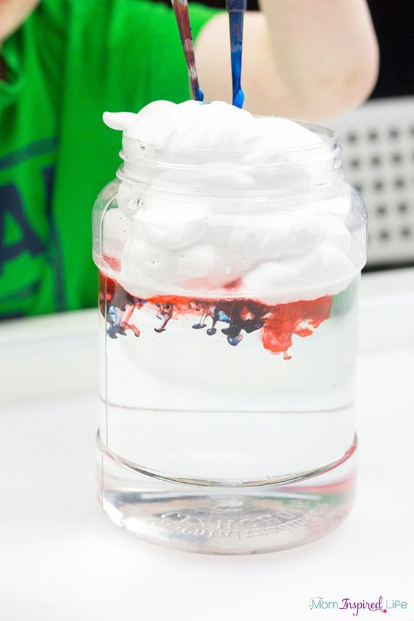 This weather activity is a fun, hands-on science experiment for young children.