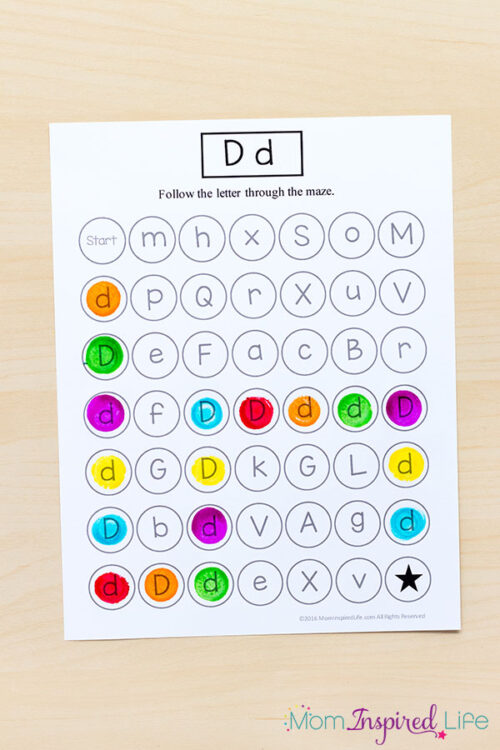 Alphabet Printables and Activities for Preschool and Kindergarten
