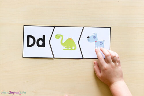 Beginning Sounds Alphabet Puzzles Free Printable