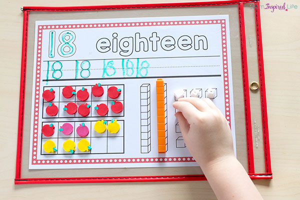 Your kids will enjoy learning math concepts with these number sense activity mats!