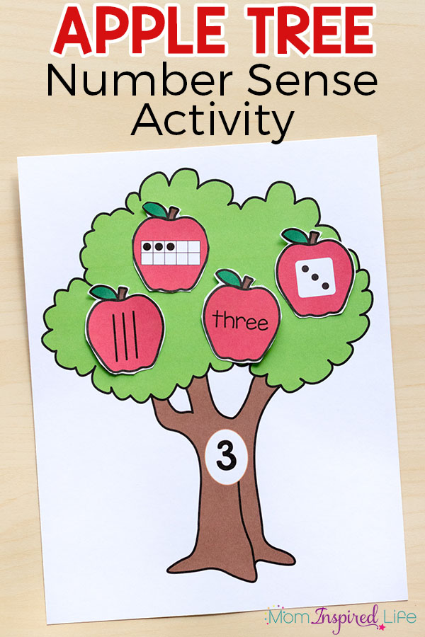 This apple tree number sense activity is a hands-on, apple themed activity that reinforces number sense. It would be perfect for your fall math lessons!