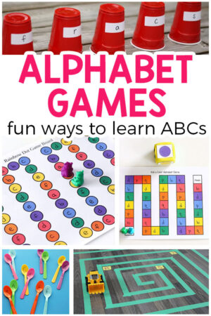 Alphabet Games for Preschool and Kindergarten