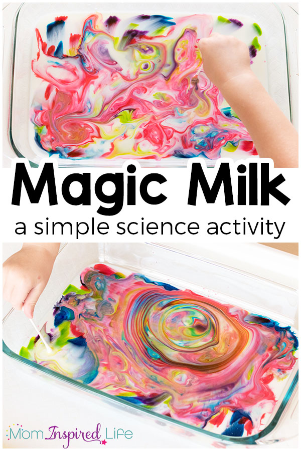 If you are looking for a simple science activity to do with the kids, then look no further! This magic milk science experiment is perfect for you!