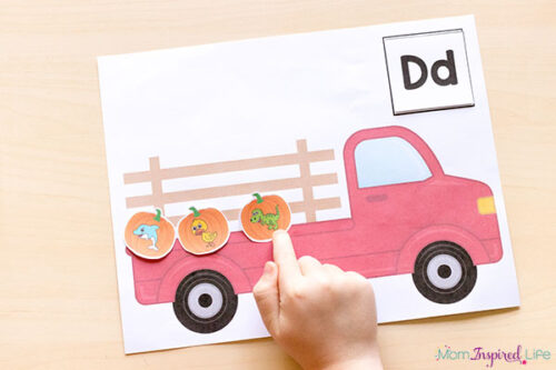 Free Printable Pumpkin Alphabet Activity
