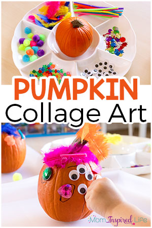 Decorate a Pumpkin Collage Art Activity