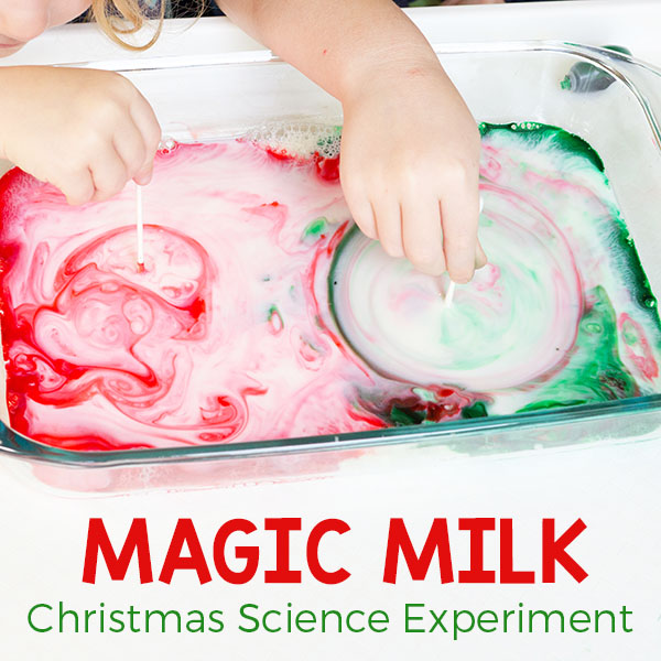 This Christmas science activity is perfect for preschoolers and early elementary students to do this Christmas.