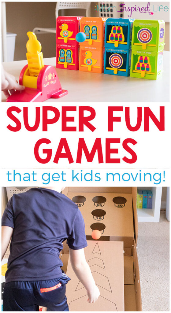 These active games for kids are so much fun! If you are looking for games that kids will be begging to play and that will get them moving, you must check these out.