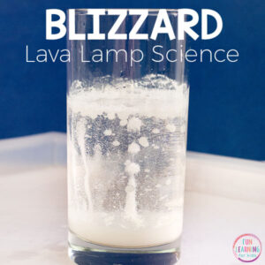 Winter Blizzard Lava Lamp Experiment