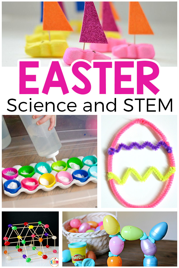 These Easter Science experiments and STEM activities will lead to lots of fun and learning this Easter season. 