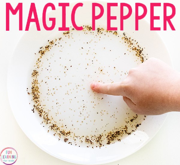 Magic Pepper Experiment