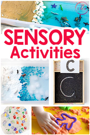 Sensory Play Activities and Sensory Bins