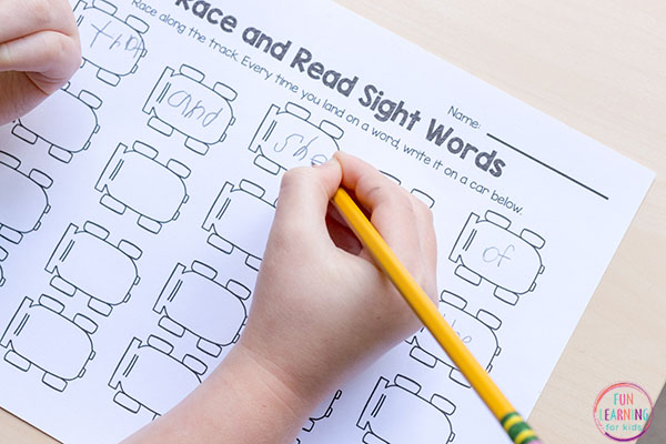 Teaching sight words doesn't have to be boring. This editable sight word game will make it fun and engaging!