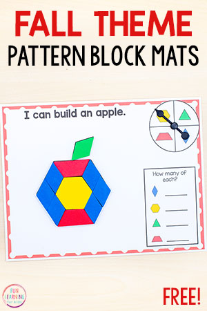 Free Printable Fall Pattern Block Mats