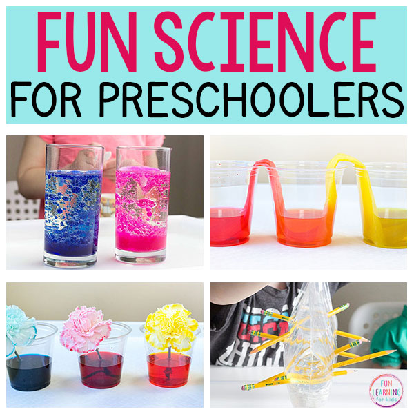 Science activities that your preschoolers will love! 